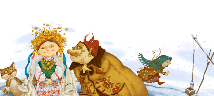 к сказке "Метелица" 3 разворот