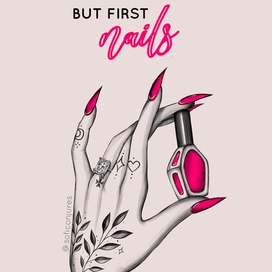 But first Nails!