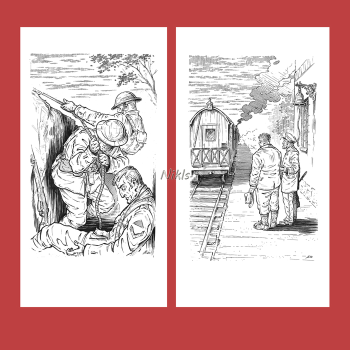 Г. Уэллс "М-р Бритлинг и война"-5, 8