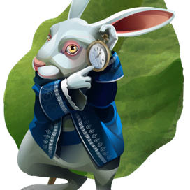 Кролик из "Алиса в стране чудес"