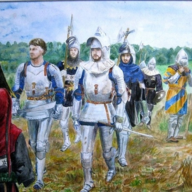 Перед боем.