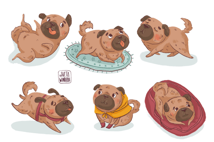 Dog Character design 