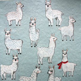 паттерн из лам