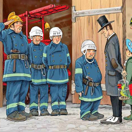  «Фрёкен Сталь и банда пожарников». илл.113