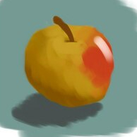 Просто яблоко