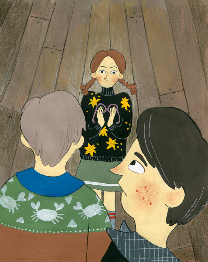 Иллюстрации для "Нескучные девчонки из 4"а""