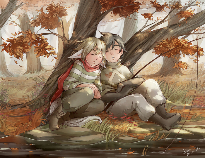 Лисенок с Соем