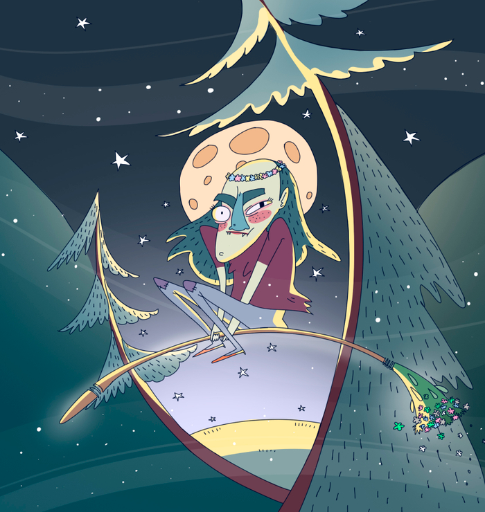 Полет ведьмы