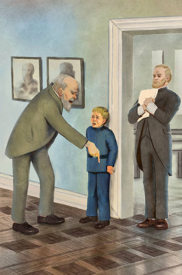 Илл. для издательства Эксмо книга Н. Г. Гарина-Михайловского "Детство Тёмы".