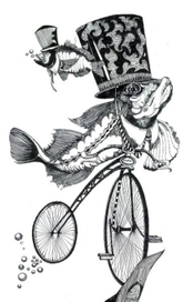 Рыба в целиндре