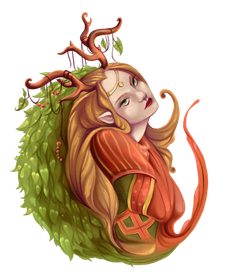 Эльфийка-шаманка