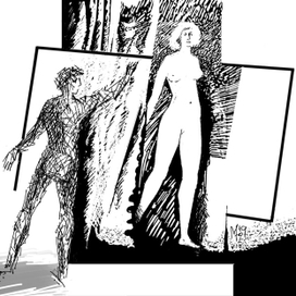 За работой в мастерской