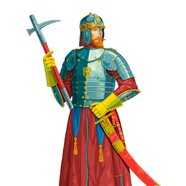 Русский гусар 17 века