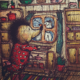 Ёжик и Снеговик 