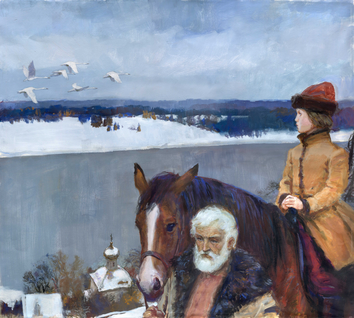 Первый снег.