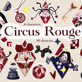 Circus rouge collection