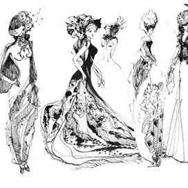 зарисовки, эскизы №3