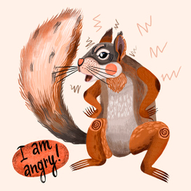 Злая Белка/Angry Squirrel