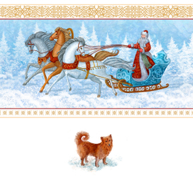 Русская сказка. Заставка и концовка