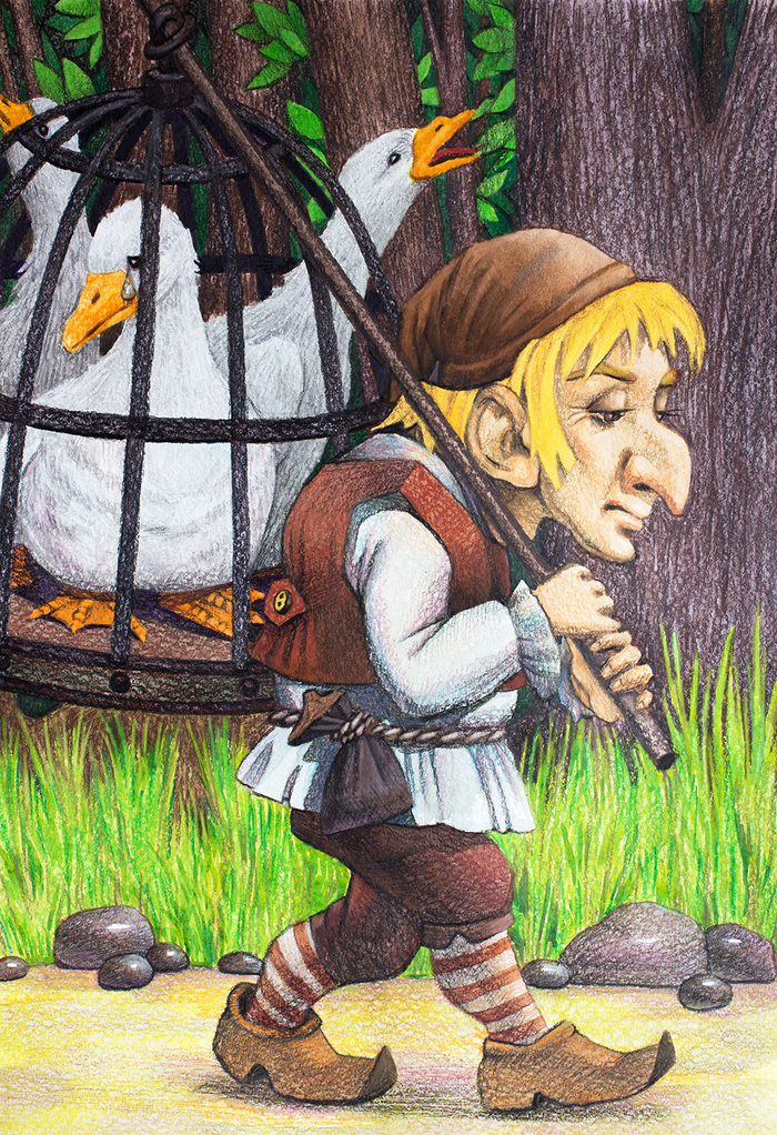 Заколдованная гусыня