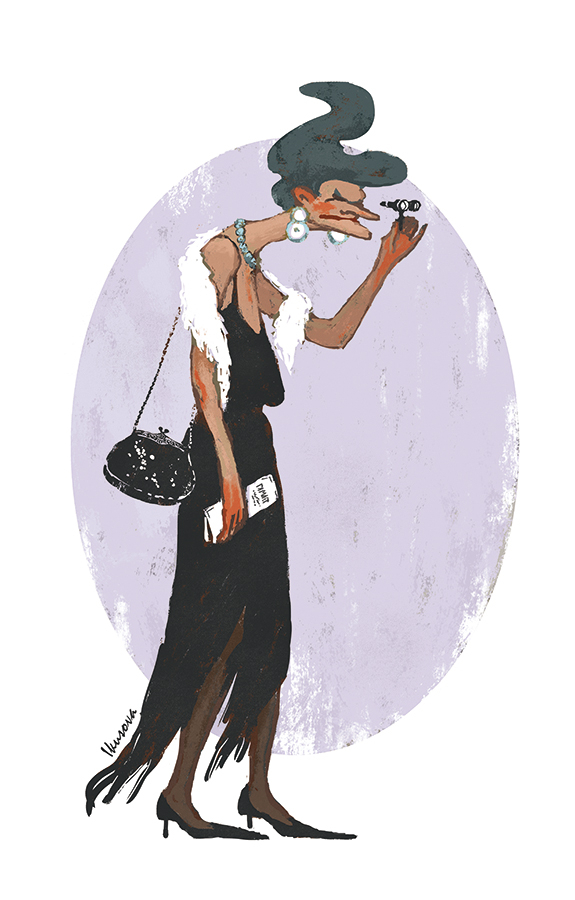 Бабка из высшего общества