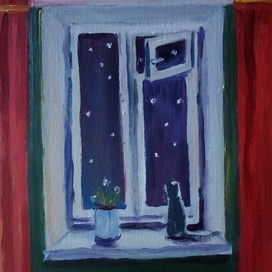 кот и космос