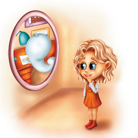 Соня увидела необычного гостя у себя в комнате