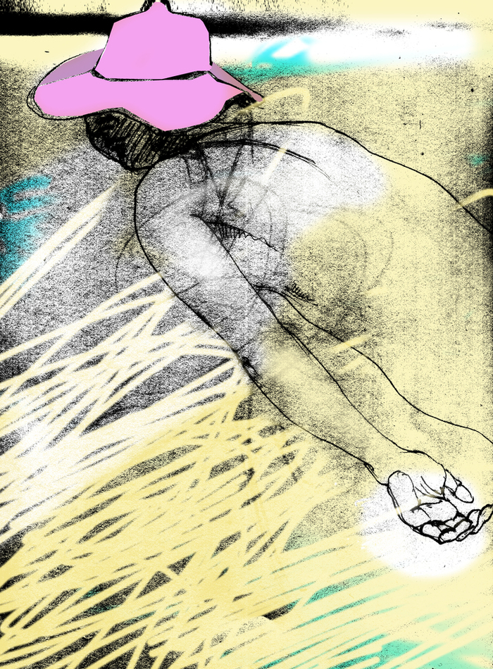 бессилие тушки под палящим солнцем