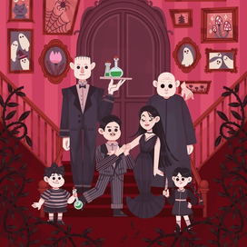 семейка адамс