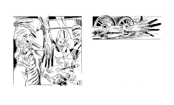 разворот С.Буданцев "Мятеж"