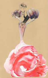 платье для коллекции "цветы"