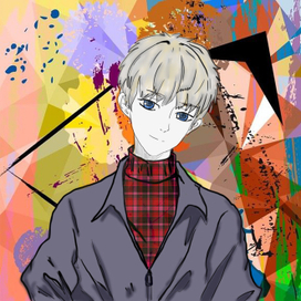 В стиле аниме