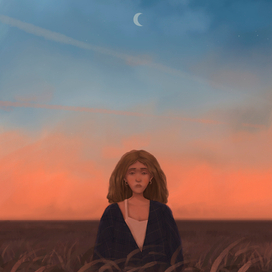 След от самолёта