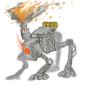 самоходная печка