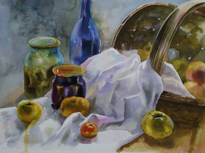 Старая корзина