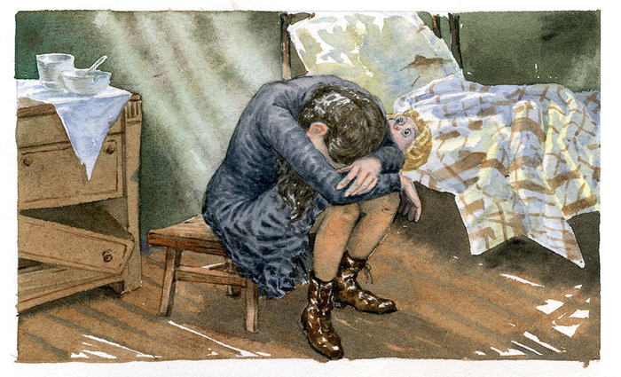 К книге Ф. Бернетт. "Маленькая принцесса"