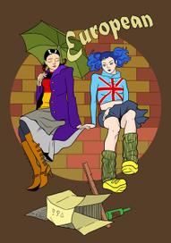 Плакат для фестиваля комиксов 2