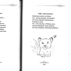 Тебе, мой Львёнок