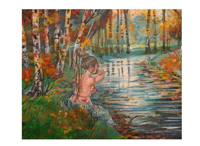 одинокие дни толстой русалки....