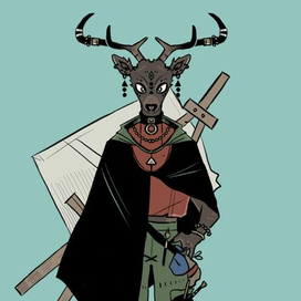 Дизайн персонажа по вселенной видеоигры