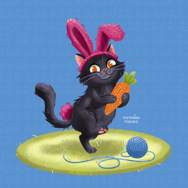 Пасхальный котик