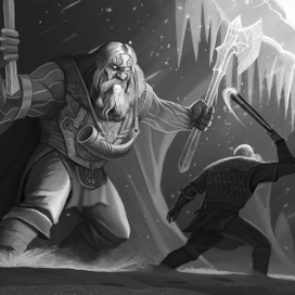 битва с ледяным великаном