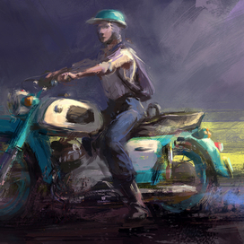 -Я быстренько в магаз, за хлебом! )