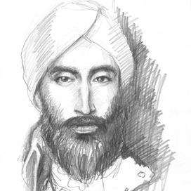 Indian man portrait