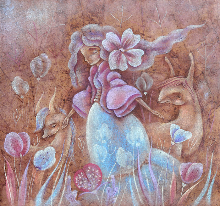 Цветочница Анюта.