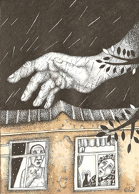 &quot;Ночной дождик.Пришел ...&quot;