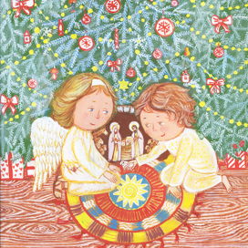 рождество. январь