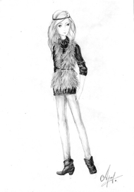 эскиз одежды