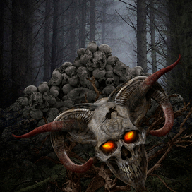 Cover art for "13 dead " (anthology of horror stories)