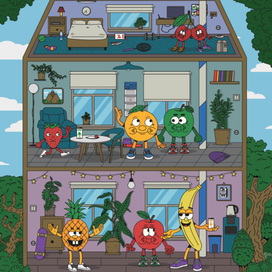 Фруктовый дом